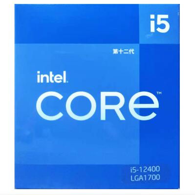12代英特尔®酷睿™ Intel i5-12400台式机CPU处理器